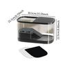 Plastic Fish Tank Household Aquarium Turtle Tank with Platform Reptile Habitat for Crabs Fishes Amphibians Reptiles