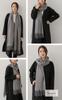 Mamaplus Large Gift Box Light Gray Women's Cashmere-Touch Scarf, Included,