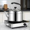 Large Capacity Stainless Steel Kettle Anti-scalding Handle Teapot Whistling Kettle  Camping