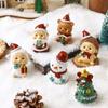 Resin Christmas Decorative Ornaments Animal Modeling Christmas Gifts Desktop Ornaments Resin Crafts Daily Gift Giving Figurines