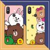 Cartoon Cute C-Cony B-Brown Phone Case For Redmi Note 4 X 5 A 6 7 8 T 9 9S 10 11 11S 11Epro Poco M3 Pro