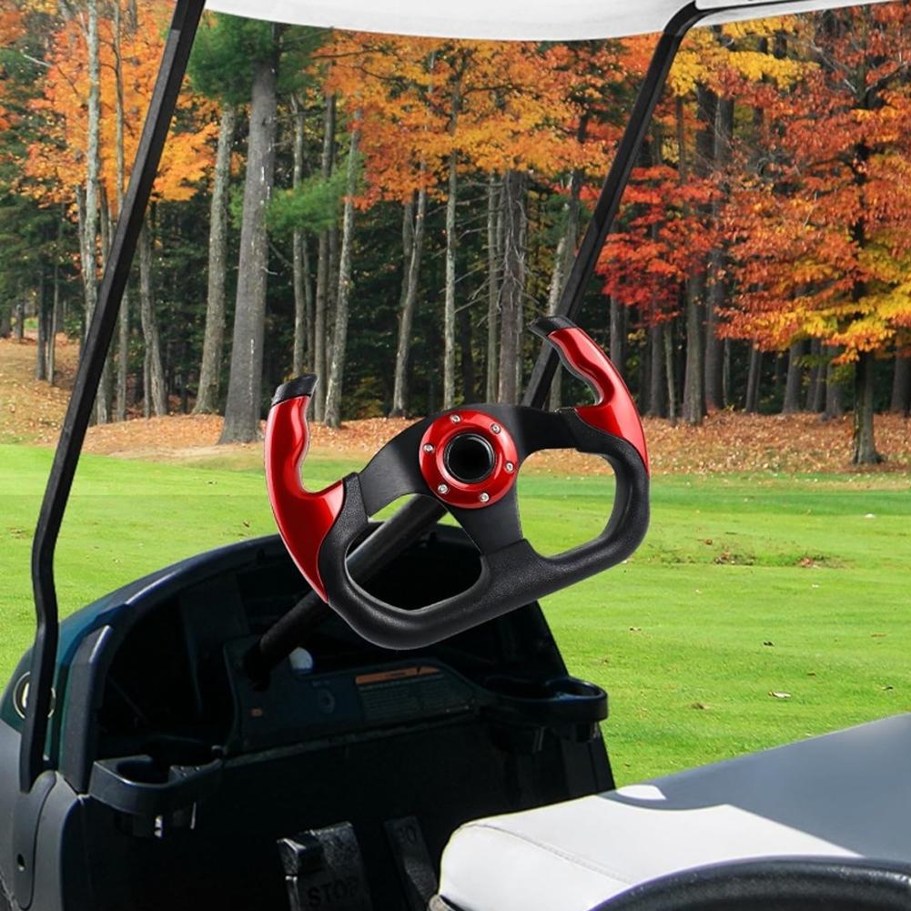 1Pcs Sport Racing 13 polegadas 330mm Volante de deriva plana D-Type PU Universal PCD = 70mm para direção rápida e furiosa