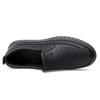 Summer Men's Casual Hollow Out Walking Shoes Breathable Driving Soft Bottom Leather Slippers Business Casual Shoes