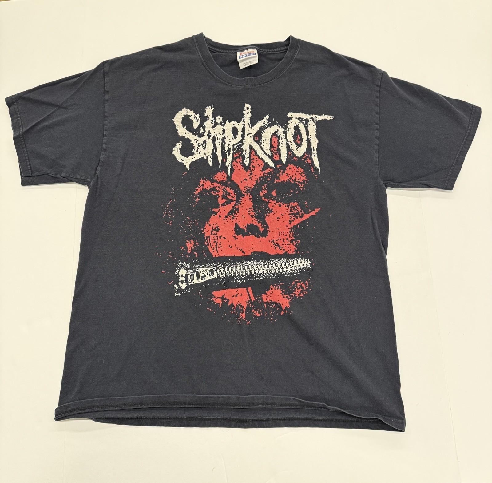 Slipknot Band Hanes Heavyweight Black L XXXXL