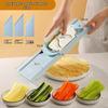 Commercial Handheld Potato Grater & Slicer with Hand Guard for Restaurants and Canteens