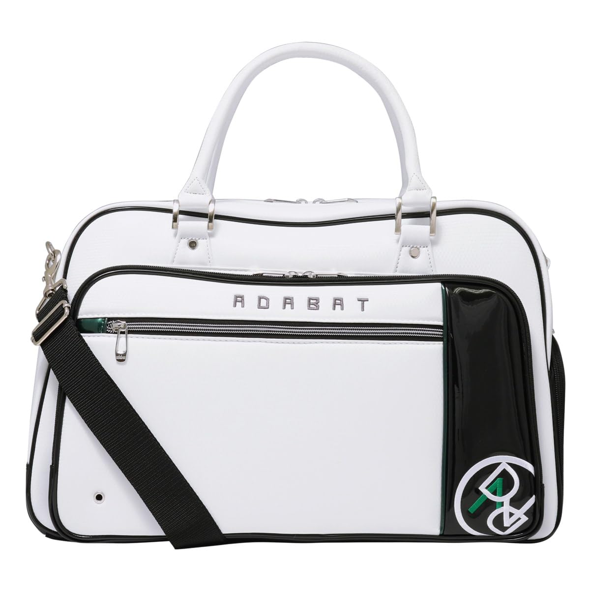 

Сумка для гольфа Boston Bag 2WAY Boston Shoe Storage ABB429, сумка для гольфа, большая вместимость, спортивная сумка через плечо, белая [Adabat] мужская белый