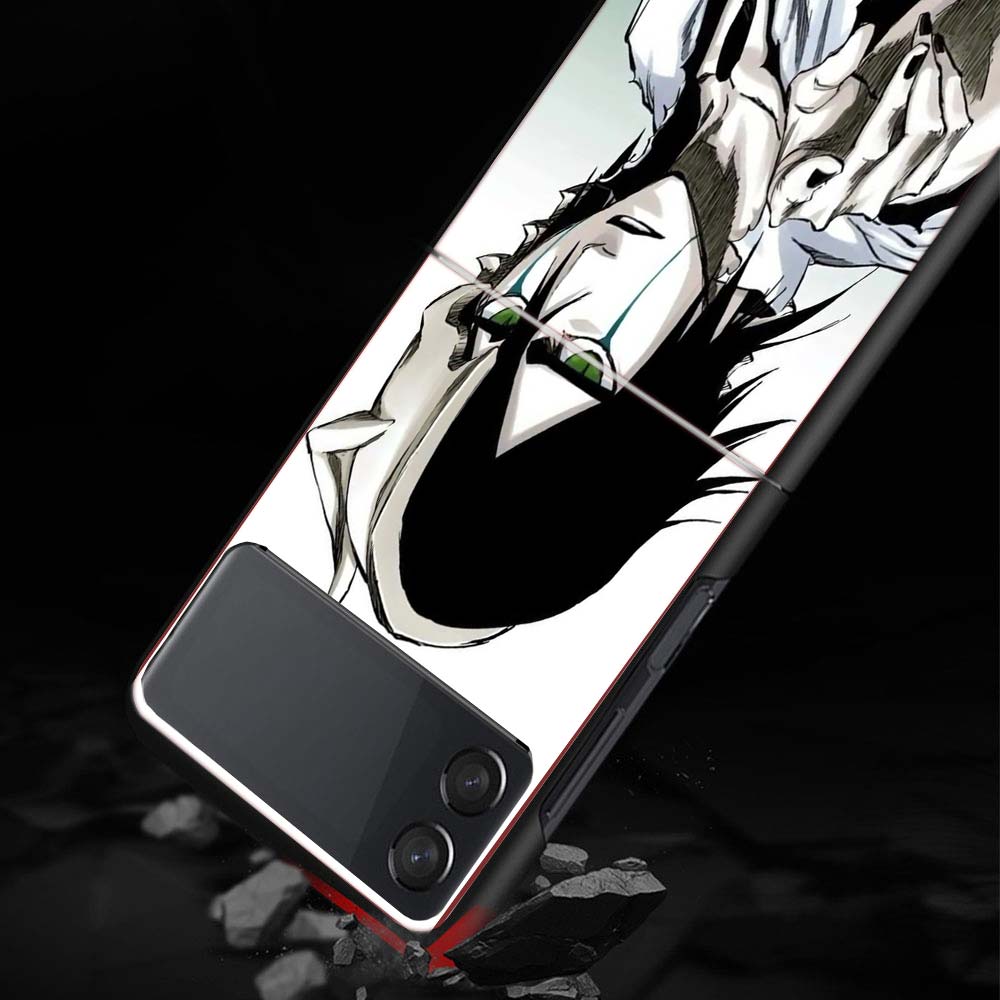 Bleach Ulquiorra Cifer 4 Phone Case For Samsung Galaxy Z Flip 7 6 5 4 3 5G Shockproof Cover Z Flip7 Flip6 ZFlip5 Flip3 Flip4 Lux