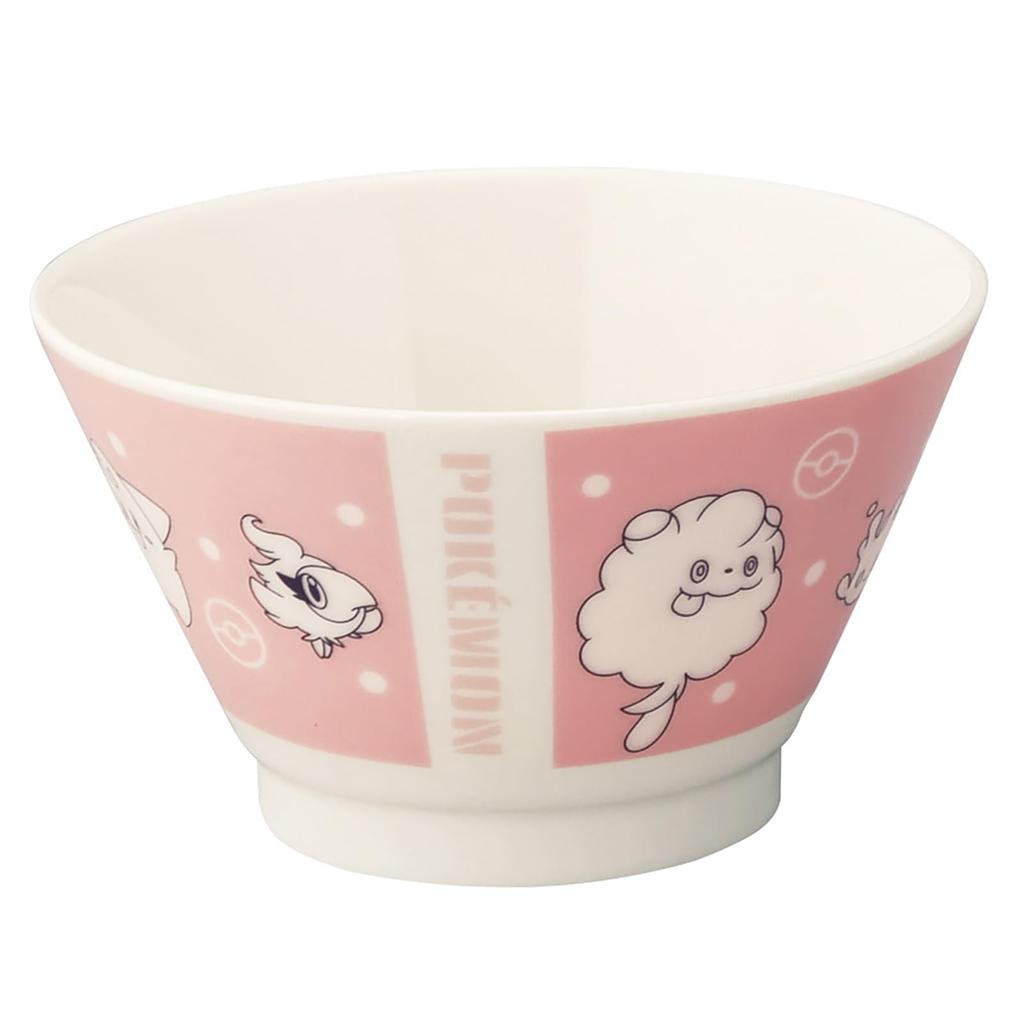 Yamaka Shoten Rice 12 X Fairy Type Series "Pokémon" Bowl, Approx. 7cm, 360ml, Style, Pokémon Merchandise, Tableware, 3, Pink, PM271-351