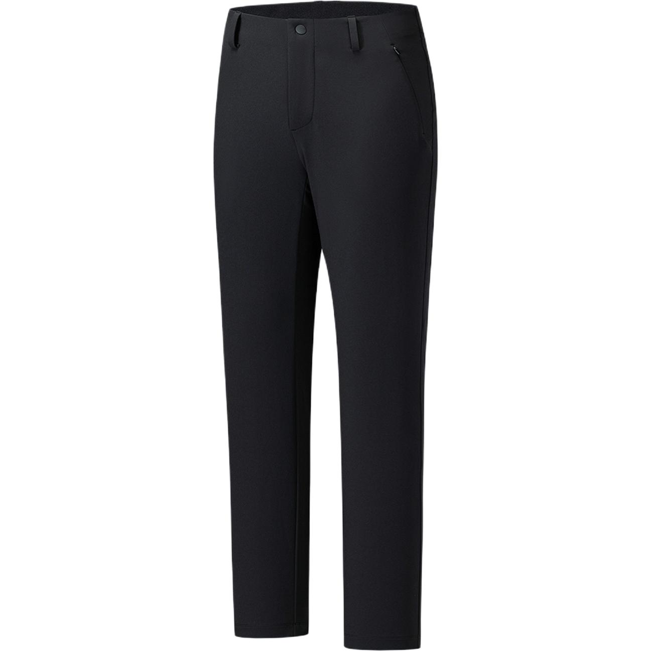 

Anta Champion Outdoor Series Простые Облегающие Удобные Флисовая Подкладка Теплые Однотонные Со средней посадкой Спортивные Длинные Брюки Мужские низ 152540519-1 XL