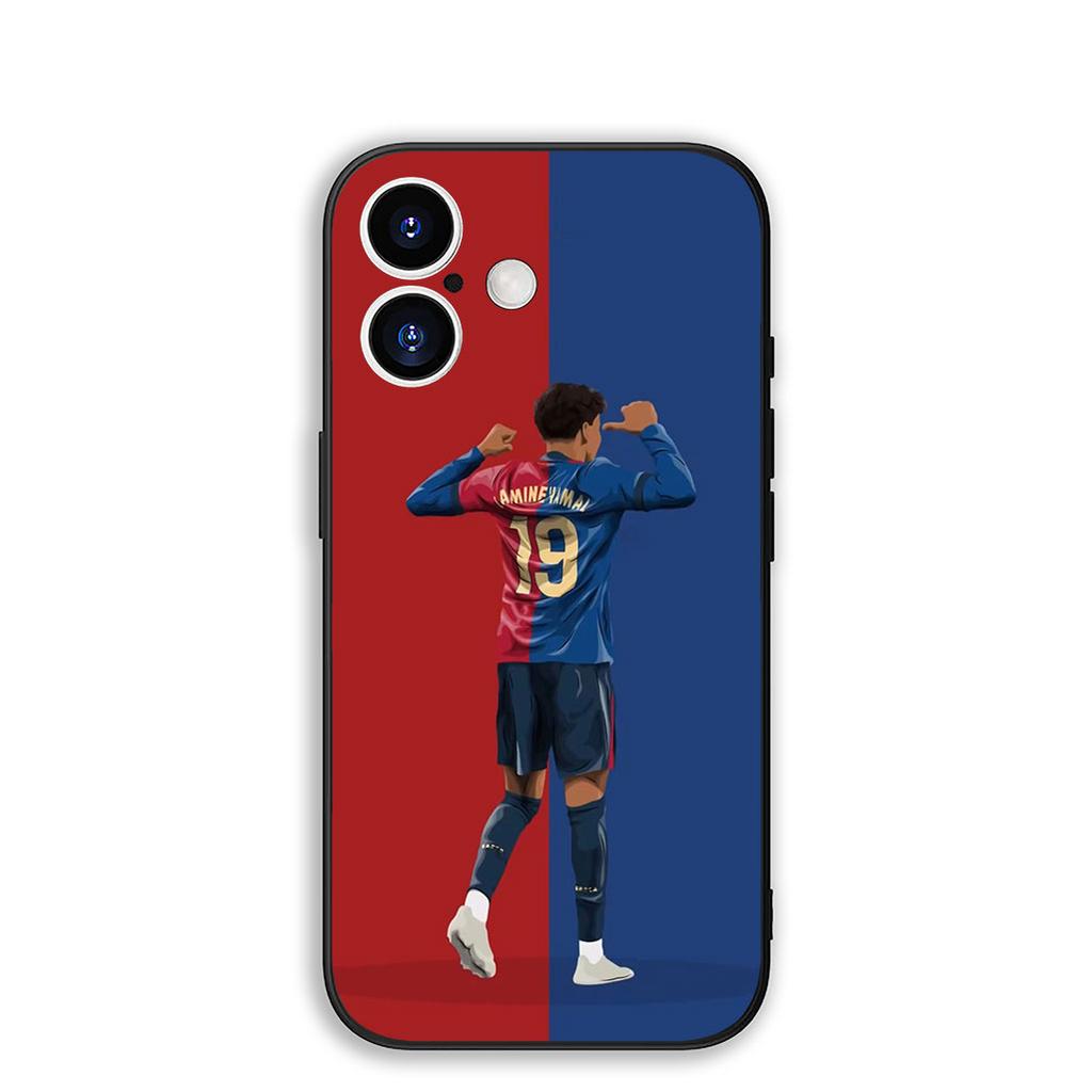 Cover for Samsung Galaxy S25 S24 S23 Fe Ultra Plus S7 Edge A05 A06 A16 A15 A35 Phone Case Spain Soccer No 19 Football No19