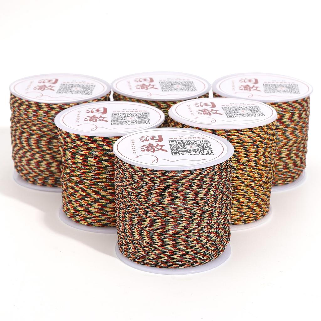 27-120Meter Cotton Cord Nylon Cord Thread String DIY Beading Braided Bracelet Jewelry Making