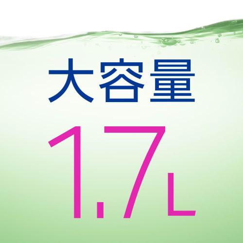 Mondahmin Clear Mint Mouthwash Refill, Large Capacity 1.7L, Mild Mouthwash, Oral Care