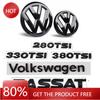 2025 Hot Car Front Badge Logo Covered ABS Sticker For Volkswagen Passat 280TSI/330TSI/380TSI Front and Rear Logo Trunk Lid Badge