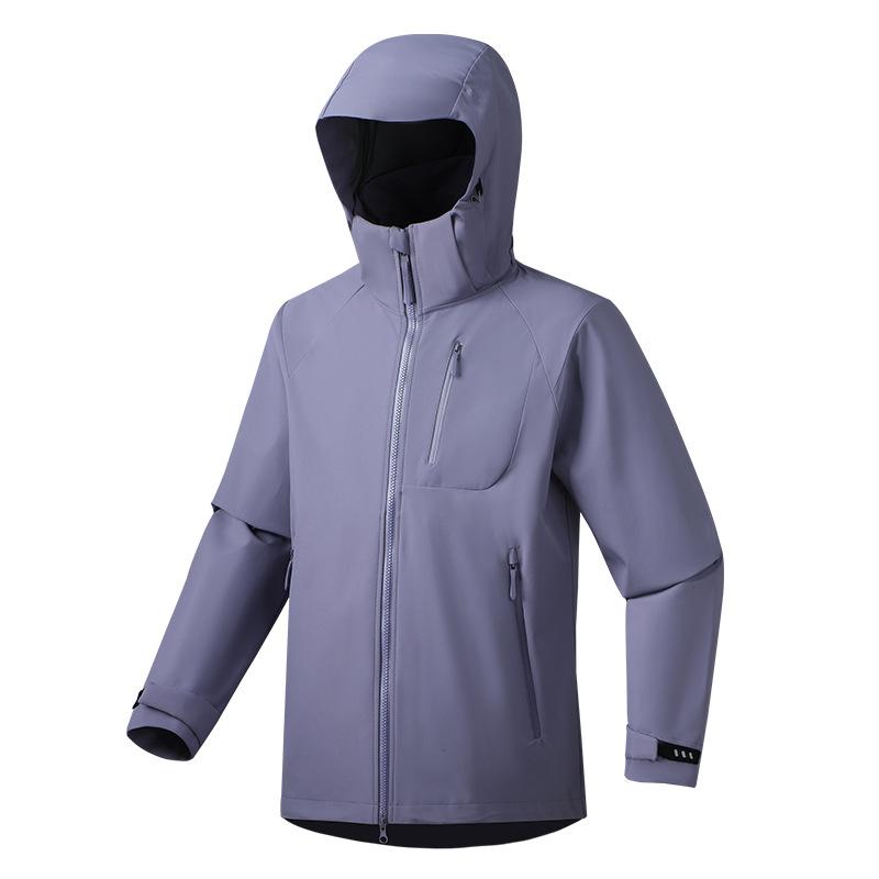 Hiking Jackets Women Waterproof Hard Shell Single-layer Jacket for Men Windproof Windbreakers Mountaineering Cloth
