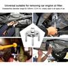 Universal Oil Filter Wrench Tool Drive 3Jaw Remover Tool 63105mm For Car TrucksRound