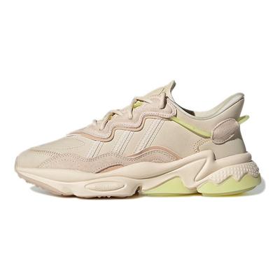 Originals Ozweego Mesh TPU Suede Comfortable Round Toe Durable Breathable Low Top Lifestyle Casual Shoes Women Sneaker Beige GY3544