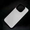 DIY Blank Mobile Phone Case Suitable for IPhone Anti-slip Texture Two-in-one Leather Material
