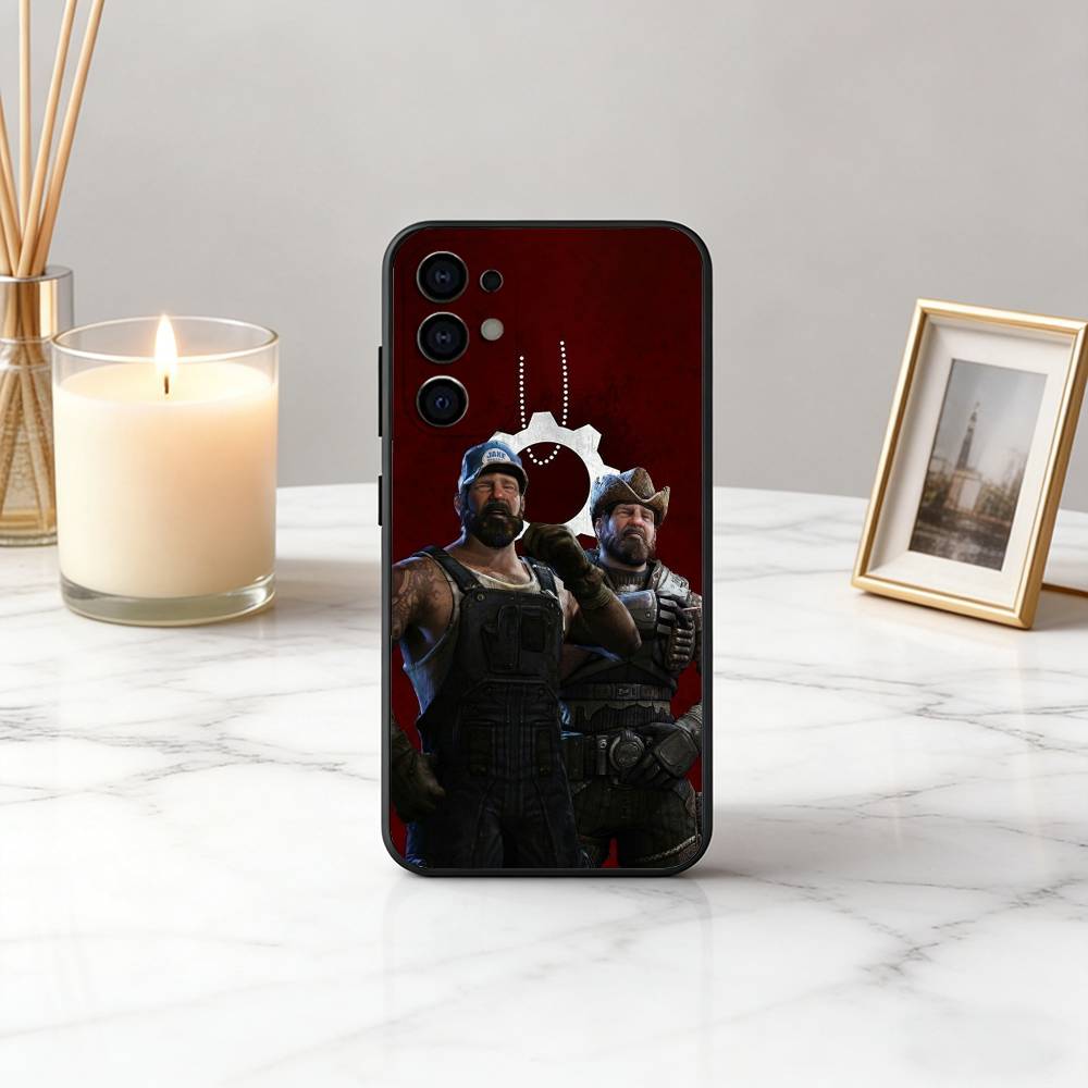 Game G-Gears Of W-War-es Phone Case For Samsung S25,S24,S21,S22,S23,S30,Ultra,S20,Plus,Fe,Soft Silicone Black Cover