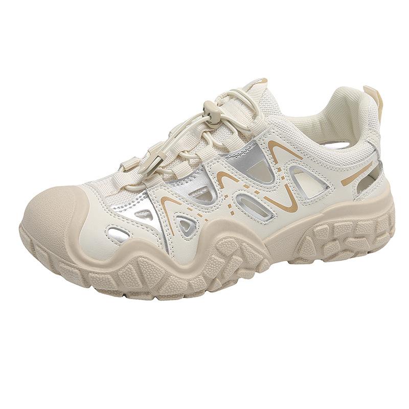 

Fashion hollow sandals hiking shoes women s 2025 new summer breathable outdoor sports and leisure versatile dad shoes 40 хакі