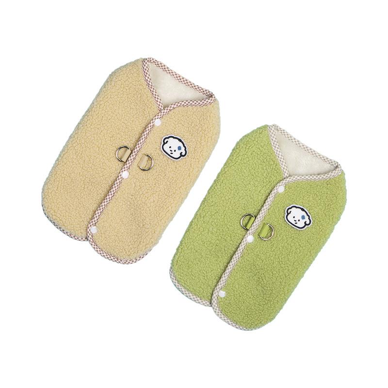 Autumn Winter Thick Warm Vest for Dogs and Cats - Double-Sided Plush