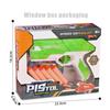 Children Soft Bullet Toy Gun Manual Gun Pistol Dart Blaster Colorful Plastic Shooting Model Launcher with Box Boys Birthday Gift