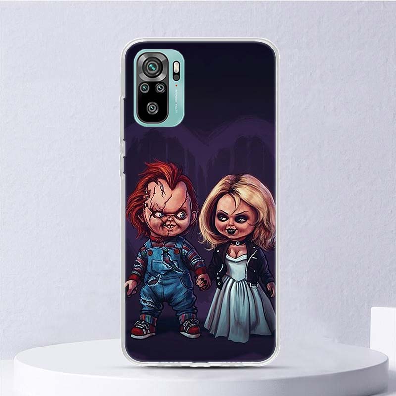 Chucky Doll Horror Movie Soft Case For Xiaomi Redmi 14C 13C 13 12C 12 10C 10 9A 9C 9T 9 Phone Cover 8 8A 7 7A 6 6A K80 K70 K60 K