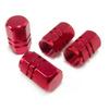 4pcs Tire Valve Black Aluminum Rims Stem Tyre Cover