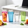 No-Spill Sippy Cup with 360 Smart Edge Rim Plastic Baby Weaning Training Cup Safe Open Cup for Toddlers