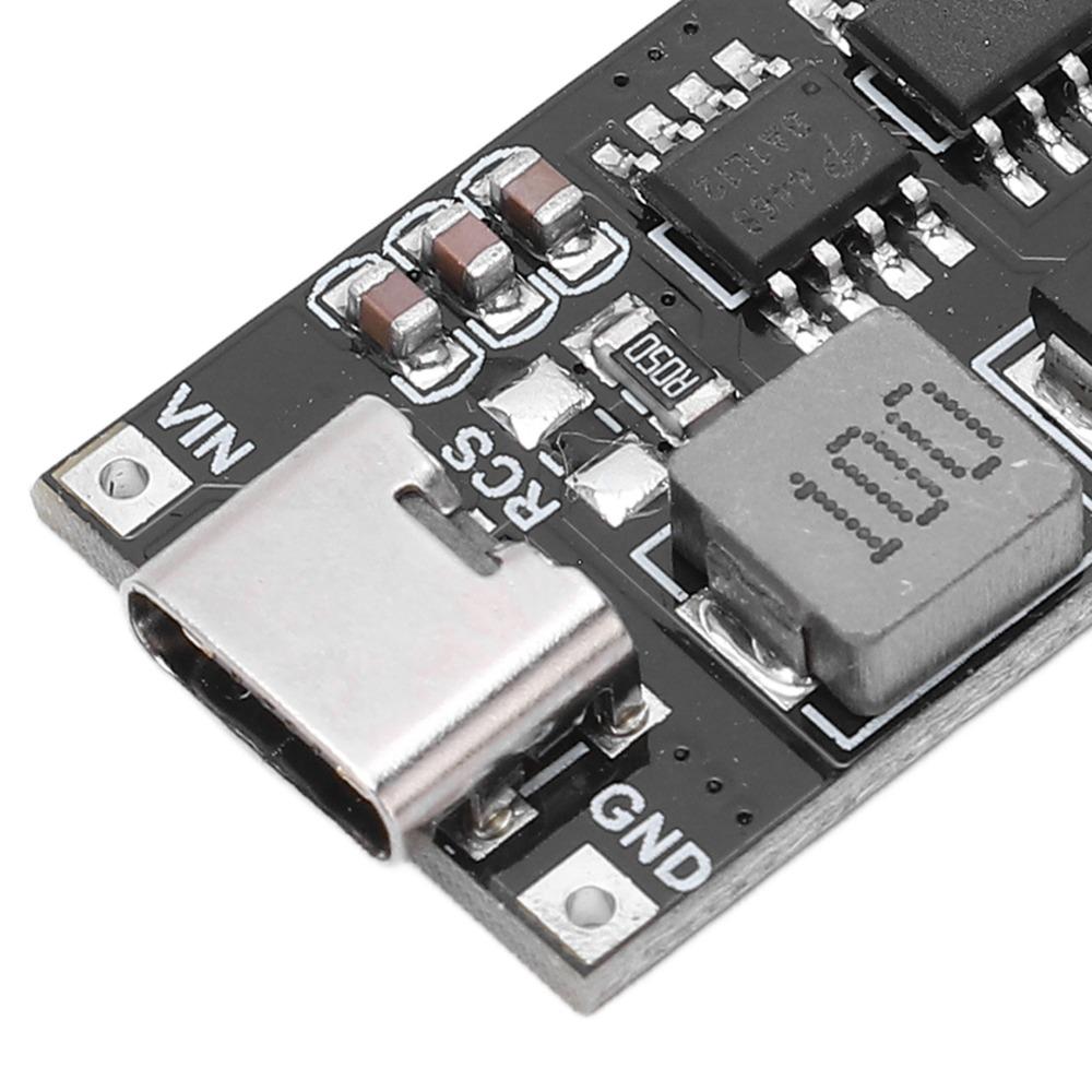 2 Stück 4S Typ C Lithium-Batterieladegerät 2A Laden Ladeplatine Step-up-Modul Batterieladegerät