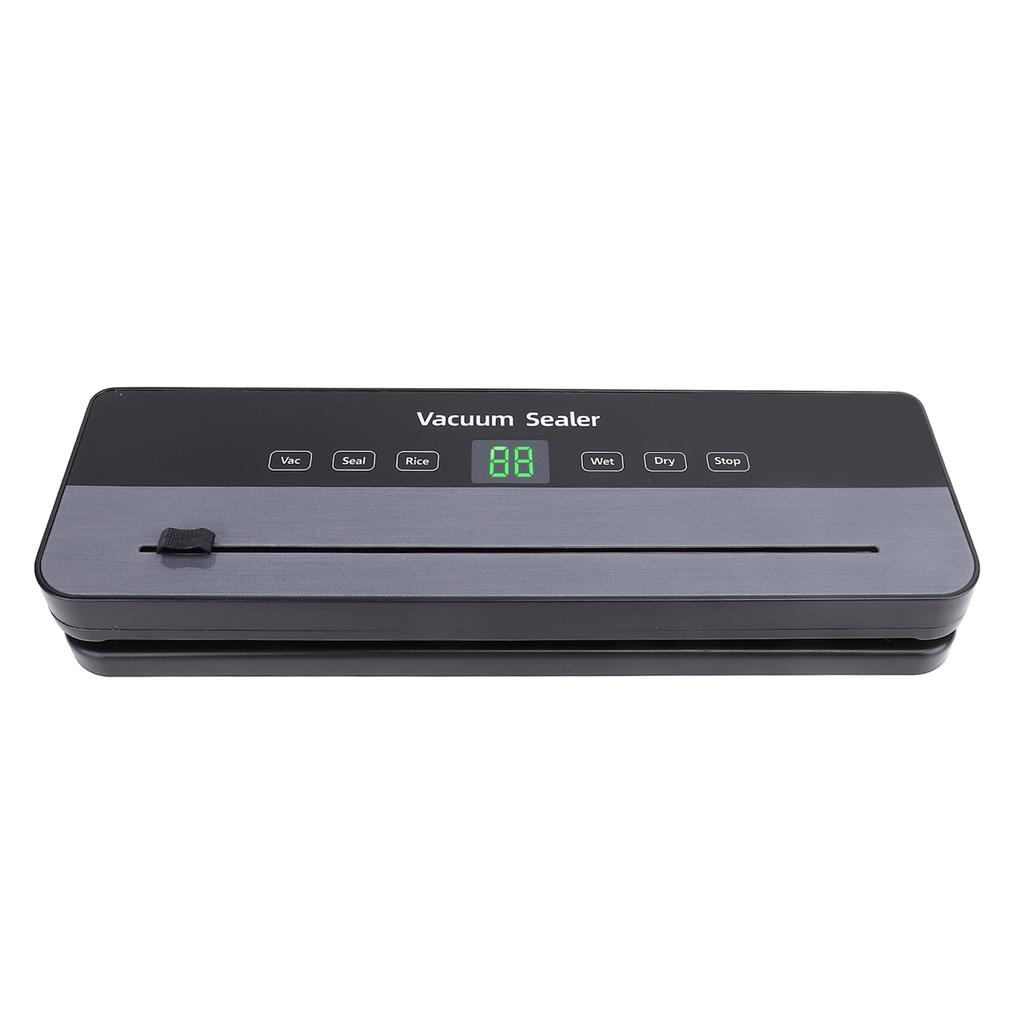 Mașină automată de etanșare în vid cu 6 moduri, mașină compactă de etanșare și conservare cu 30 de pungi pentru uscare și