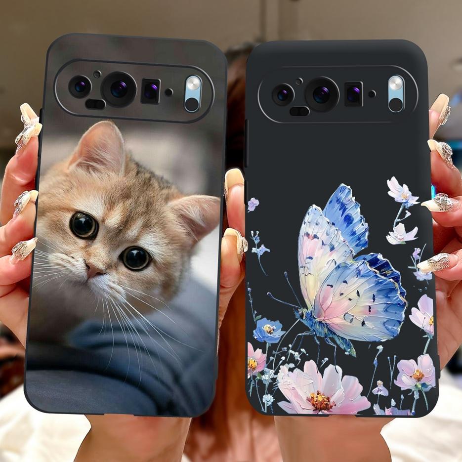 For Google Pixel 9 Pro Case Pixel9A New Fashion Painted Cover Soft TPU Phone Case For Google Pixel 9A Pixel9 Pro Back Cover Bags