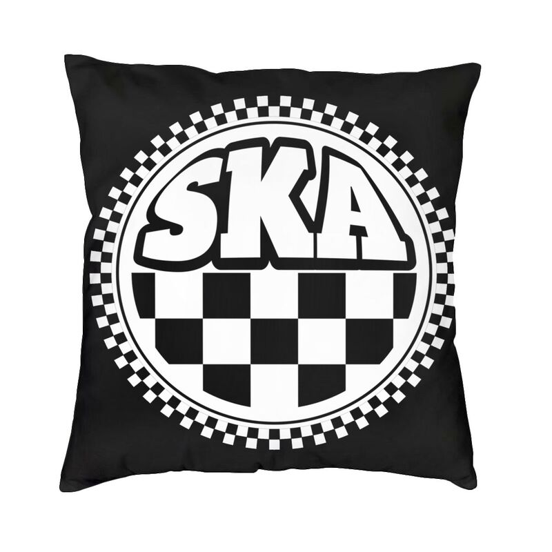 Modern Reggae Pop Music Ska Sofa Cushion Cover Velvet Throw Pillow Case Home Decor Pillowcase