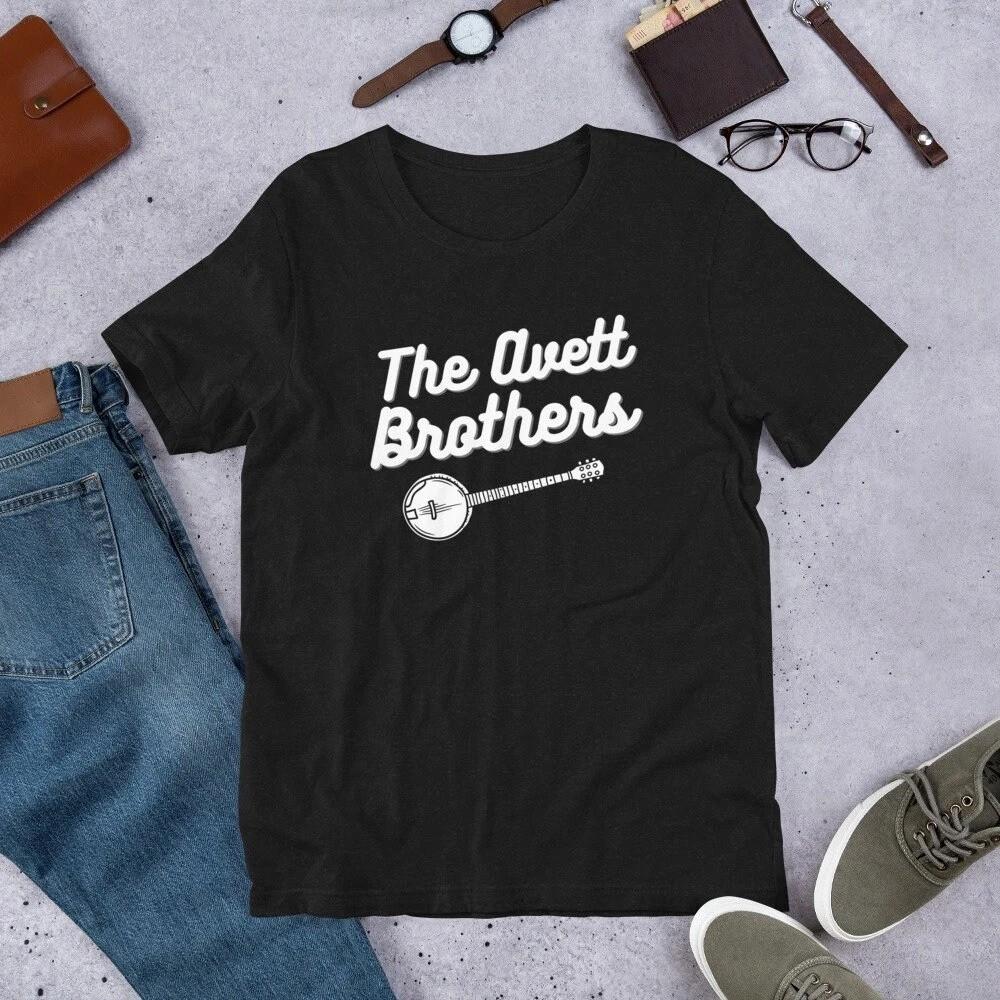 

BASIC SHIRT The Avett Brothers band black Tshirt Unisex All sizes FN1307 Unisex T-Shirt L