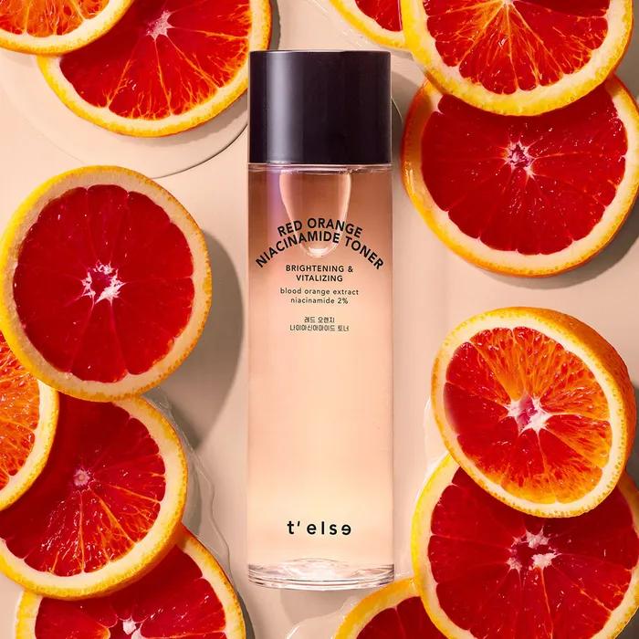 [Brightening & Tone-up]_TLS Red Orange Niacinamide Toner 150ml (+GIFT Red Orange Serum 15ml)