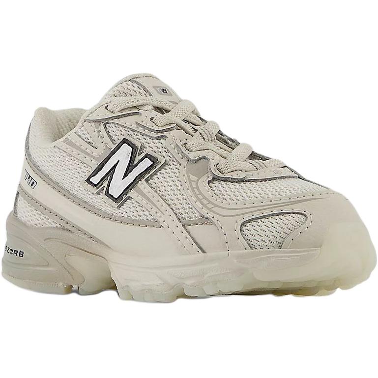 New Balance 740 Bungee Lace Moonbeam Arid Stone Black Toddlers IZ740LN1