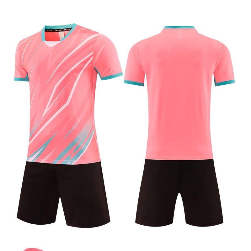 Soccer Jersey Set Short Sleeve Shorts Quick Dry Breathable Comfortable Sportswear Men Women