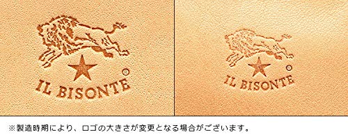 IL BISONTE 2-Way Card Case/Key Case, Brown, Men's and Women's, SCC063 PI0005 BW320B [Parallel Import]