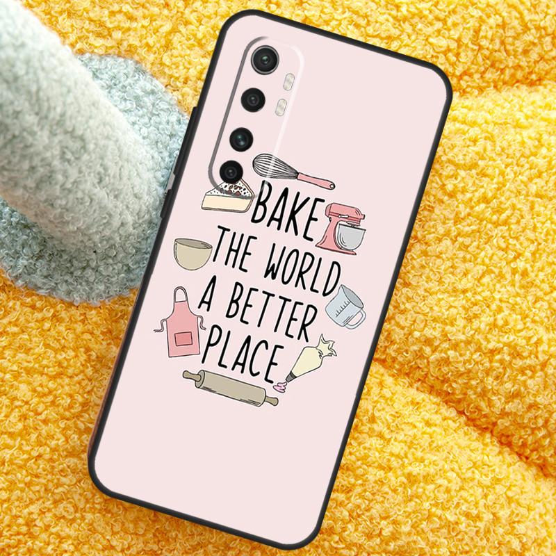 Baking Cook Chef Case For Xiaomi 15T 14T 13T 14 15 Ultra 17 Pro Max Cover For POCO F8 F7 F5 F6 X5 X6 X7 Pro