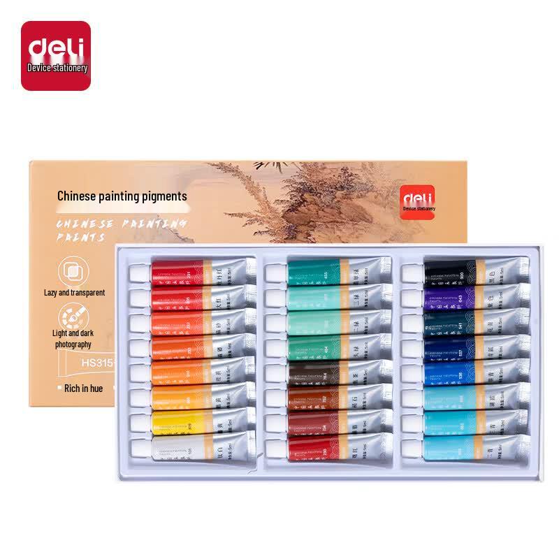 Deli Chinese Painting Pigment Set