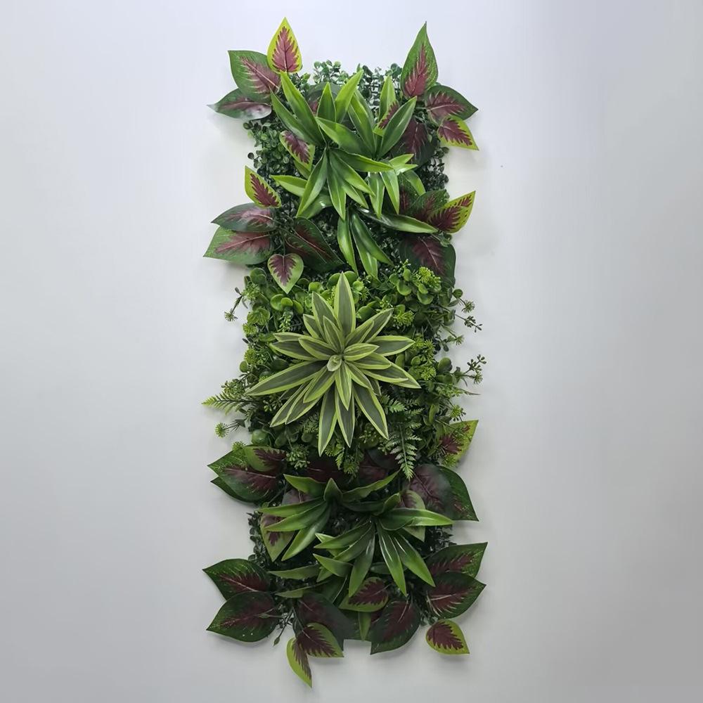 25x75CM Artificial Fern Green Wall Panel for Home Decoration