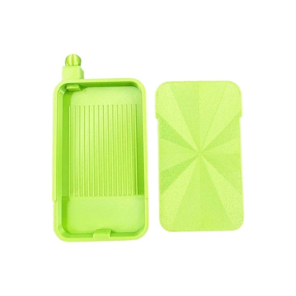 Prismatic Shine Lid  Painting Tray Portable  Art Tray   Painting Beads зелёный