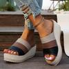 Fashion Women Fashion Slippers Platform Shoes Ladies' High-heeled Sandals Outdoor Leisure Beach Shoes for Women New Sandalias De Mujer