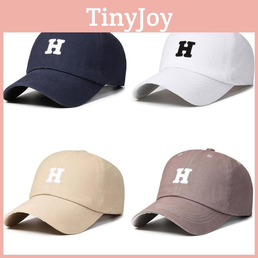 R Letter Embroidered Baseball Cap Outdoor Sunshade Breathable Hats Duckbill