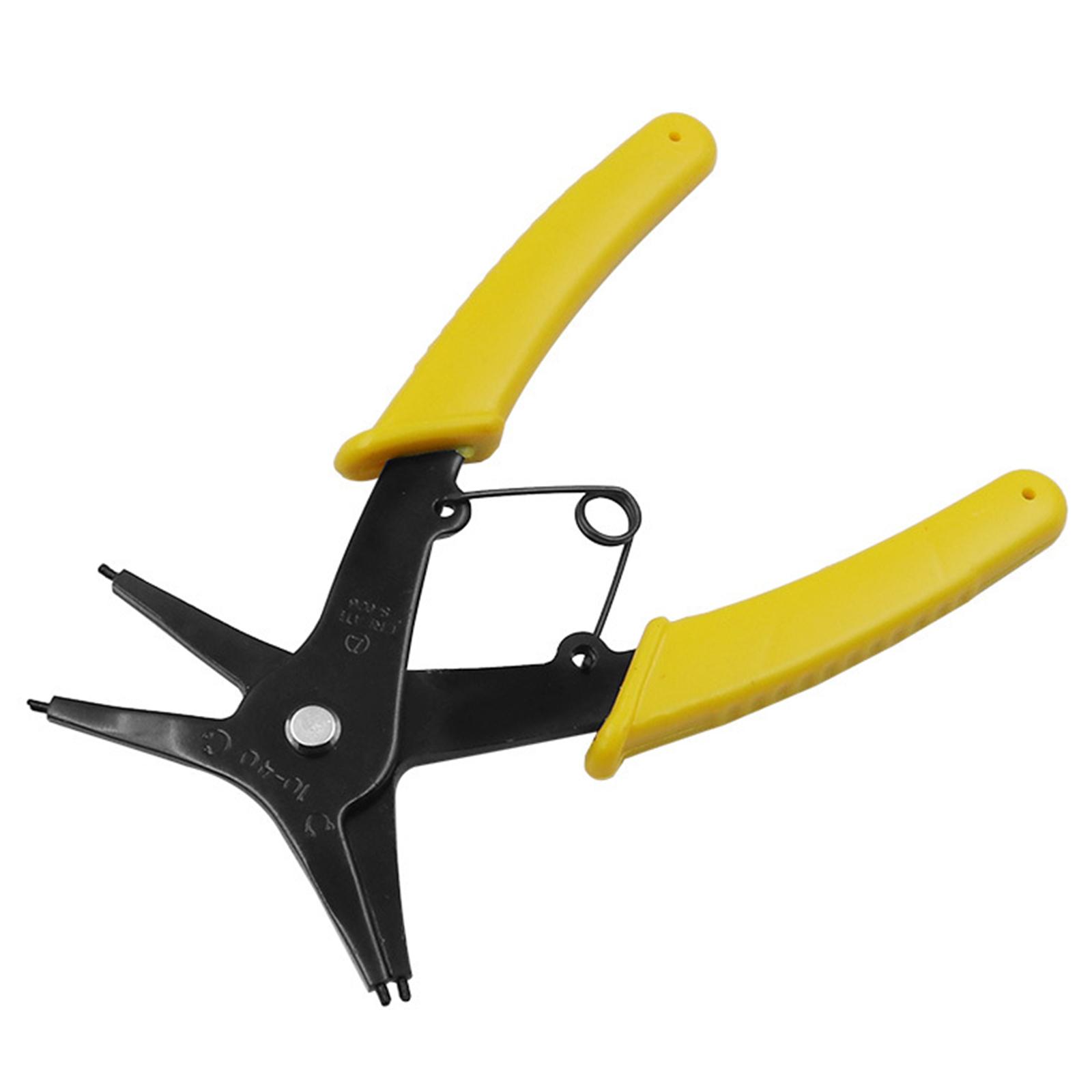 Dual-purpose Snap Ring Pliers Tool Steel Removing Reassembling Tool 1 Piece 1