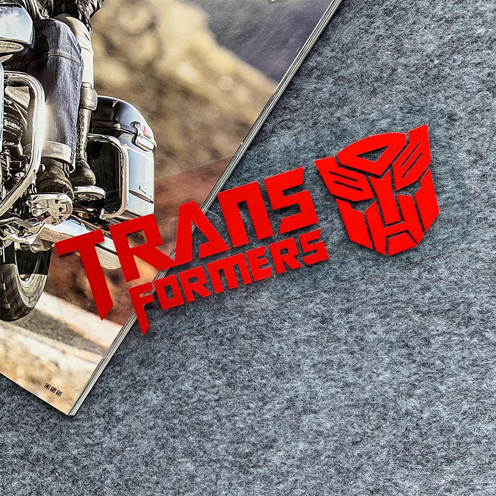 

Для Трансформеров наклейка стайлинга автомобилей Светоотражающая наклейка автобот авто значок эмблема мобильный телефон украшение для ноутбука