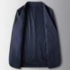 Men's Casual Suit Spring and Summer Thin Micro-elastic Single Western Solid Color Light Luxury Business Non-ironing Youth Convenient Jacket