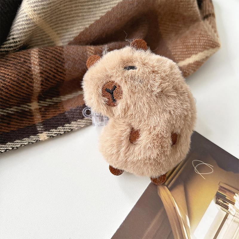 

Cartoon Capybara Bow Tie Puppy Mobile Phone Back Clip Adjustable Crossbody Rope Strap Rope Braided Rope Women S