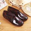 Fashion Low-Top Shallow Waterproof Women's Shoes Kitchen Anti-Slip Reinforced Cotton Fleece Boats Shoes Rain Boots 2025