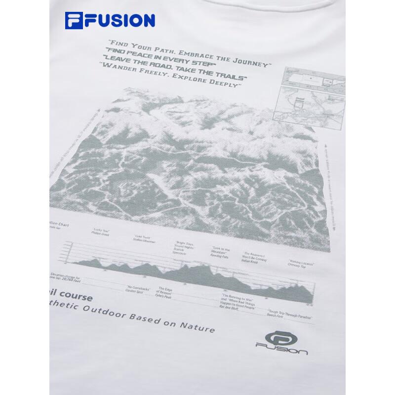 FILA FUSION Men's Zhang Hao Edition Cooling Quick-Dry Knit T-Shirt