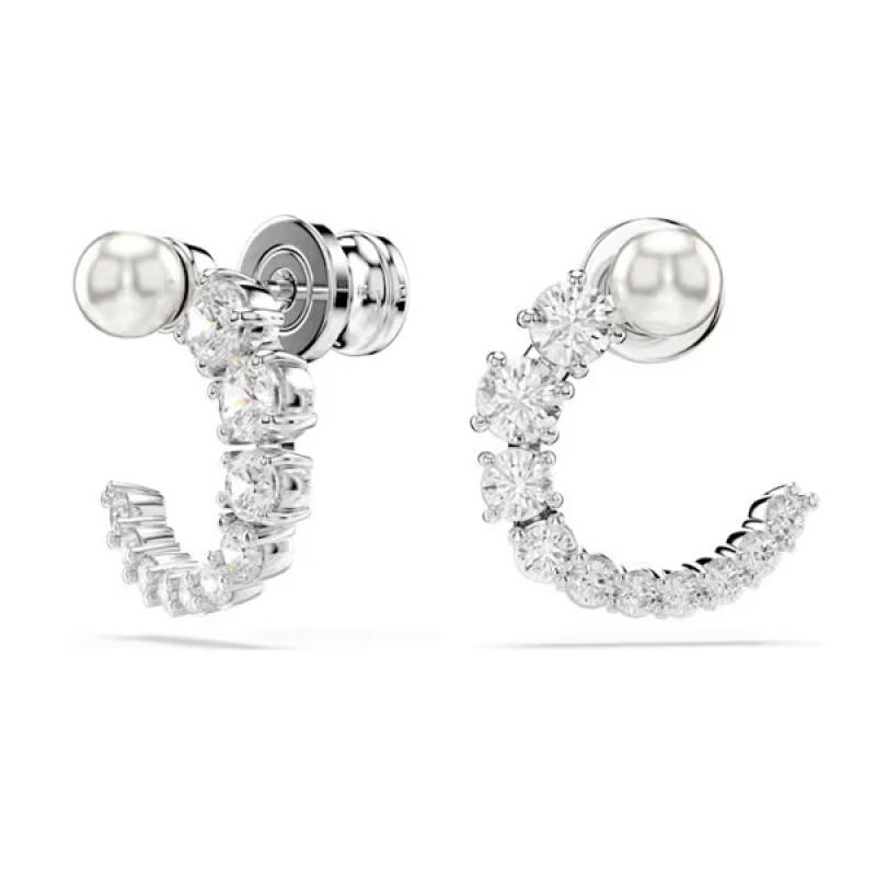 

Swarovski Matrix Pearl Hoop Earrings 5692260 5692260